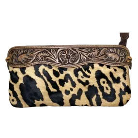 American Darling Cheetah Cowhide Crossbody ADBGS199JAU