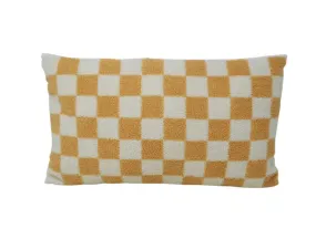 Beige Squares Cushion