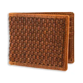 British Bag Co. Lattice Weave Wallet