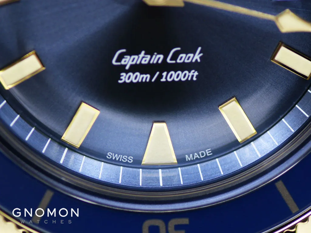 Captain Cook Automatic Bronze Blue Ref. R32504207