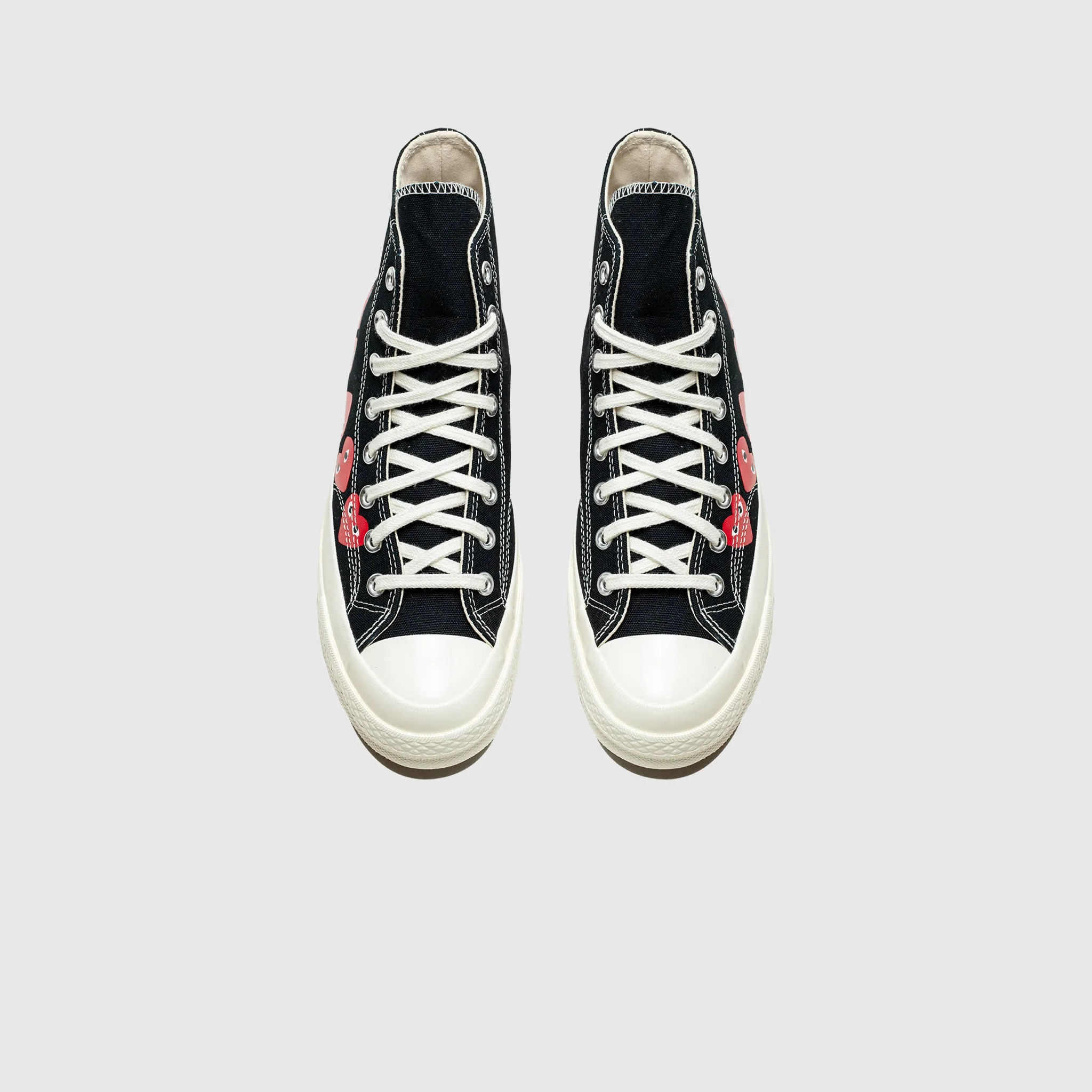 CHUCK TAYLOR ALL-STAR '70 HIGH "BLACK/RED MULTI HEART"