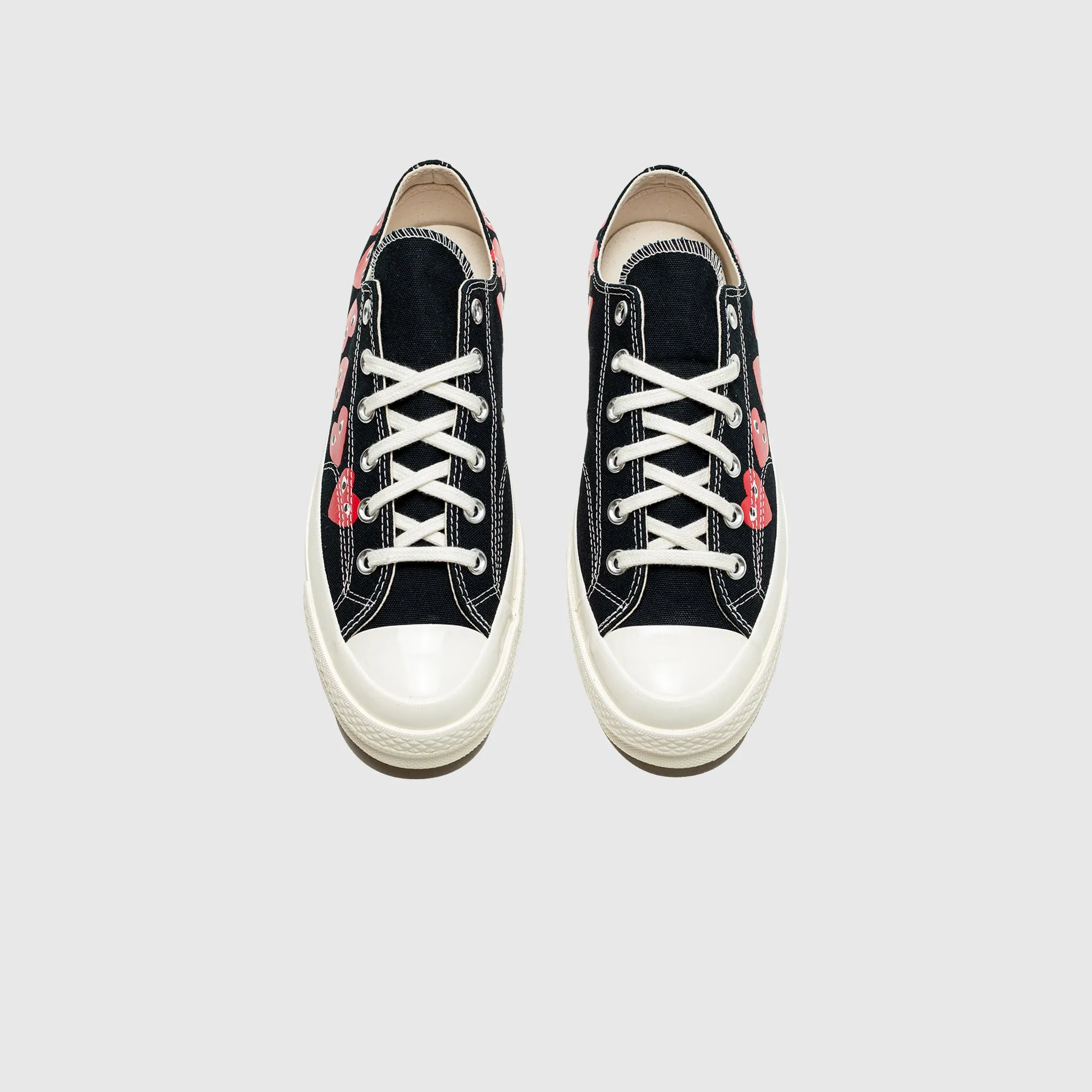 CHUCK TAYLOR ALL-STAR '70 OX "BLACK/RED MULTI HEART"