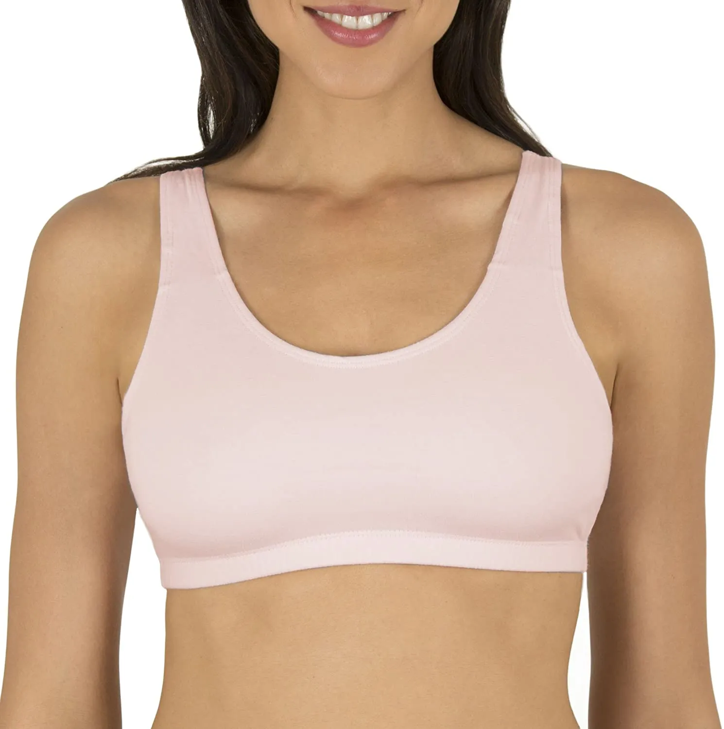 Fruit of the Loom Women's Built Up Tank Style Sports Bra