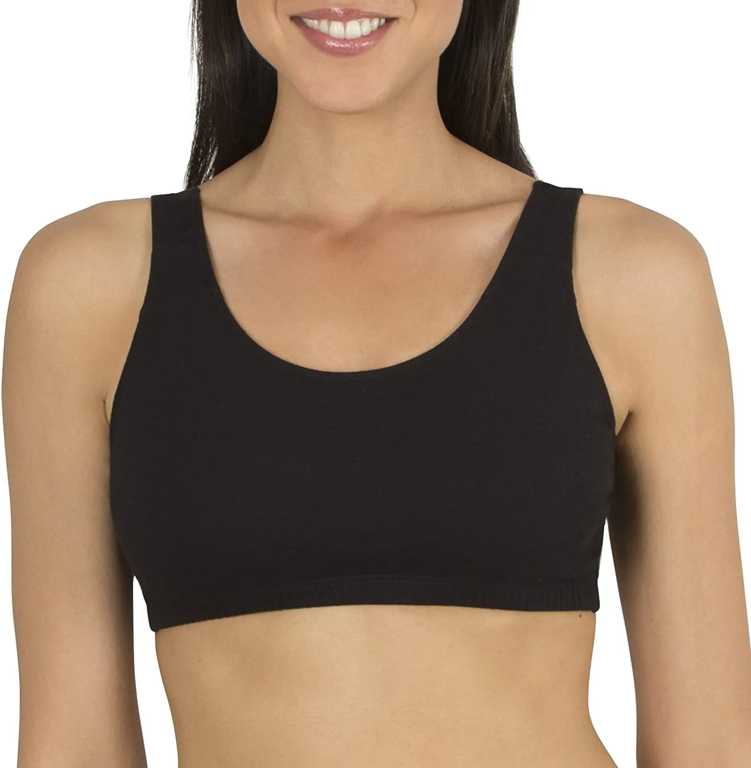 Fruit of the Loom Women's Built Up Tank Style Sports Bra