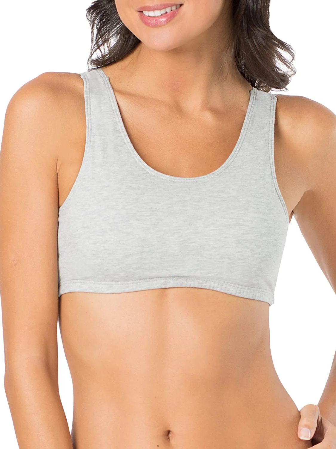 Fruit of the Loom Women's Built Up Tank Style Sports Bra