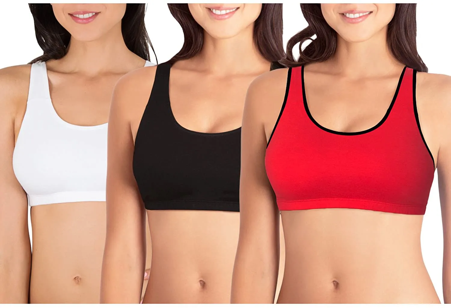 Fruit of the Loom Women's Built Up Tank Style Sports Bra