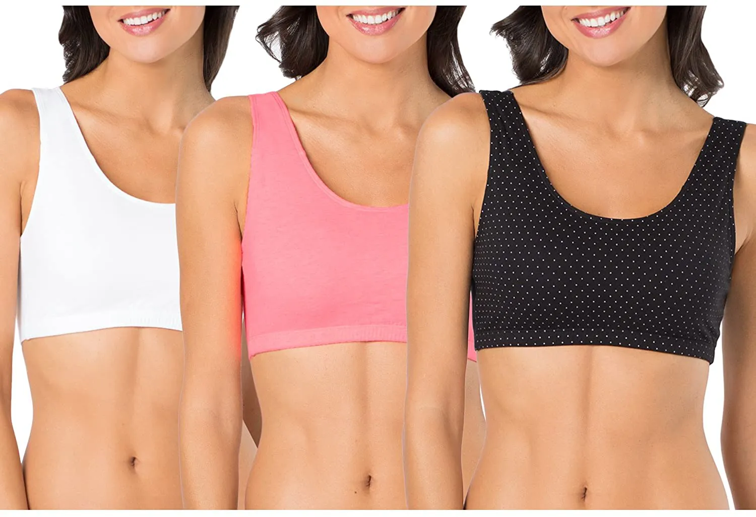 Fruit of the Loom Women's Built Up Tank Style Sports Bra