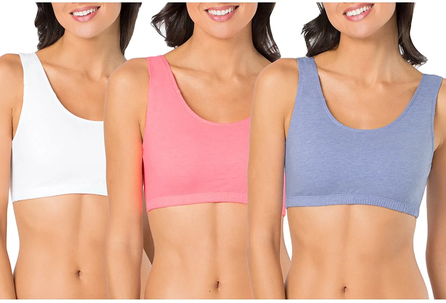 Fruit of the Loom Women's Built Up Tank Style Sports Bra