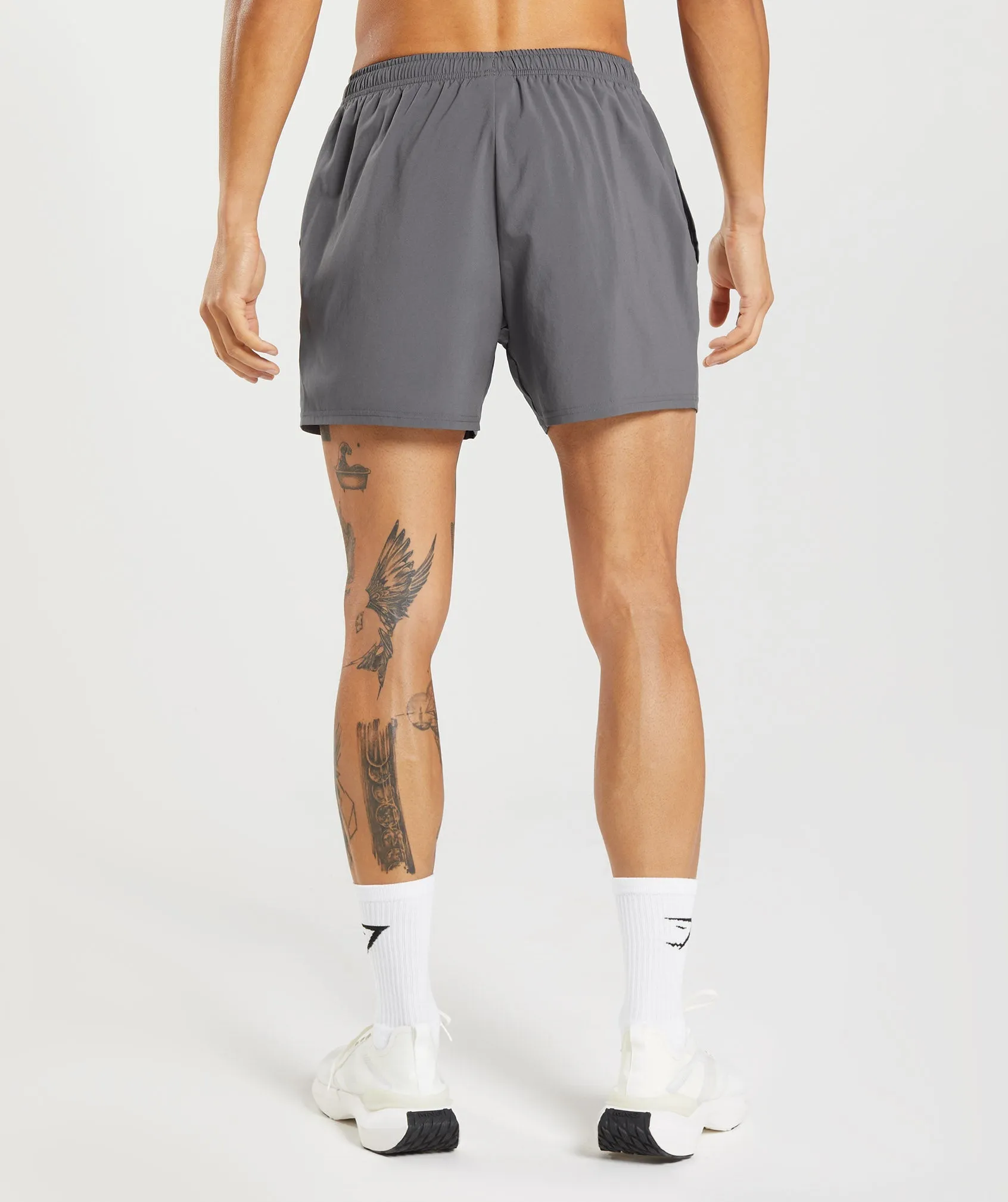 Gymshark Arrival 5" Shorts - Silhouette Grey