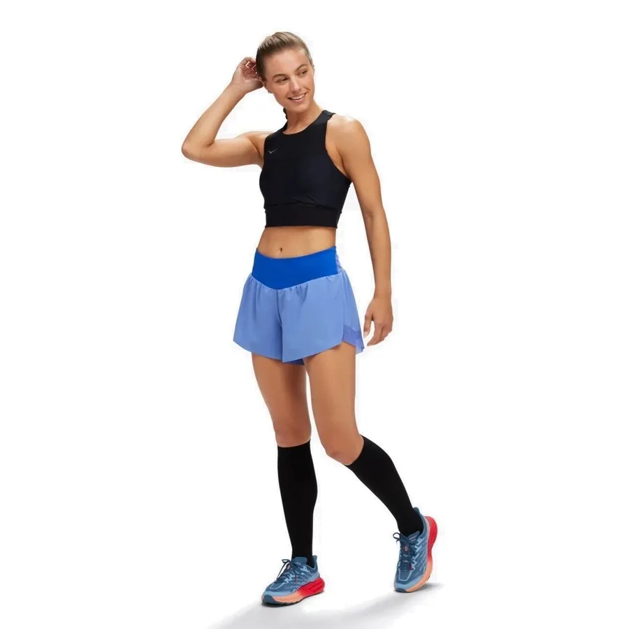 Hoka Glide 4" Short | Cosmos | Womens