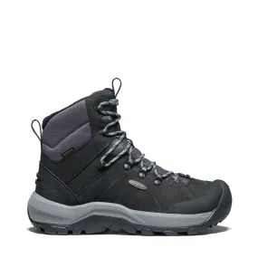 KEEN Women's Revel IV Mid Waterproof Boot (Black)