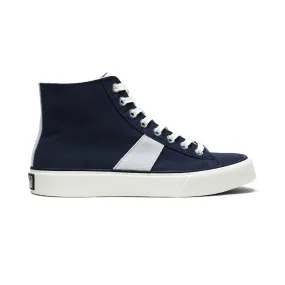 Men's Zone Hi Blue Canvas Hi Tops 00921-555