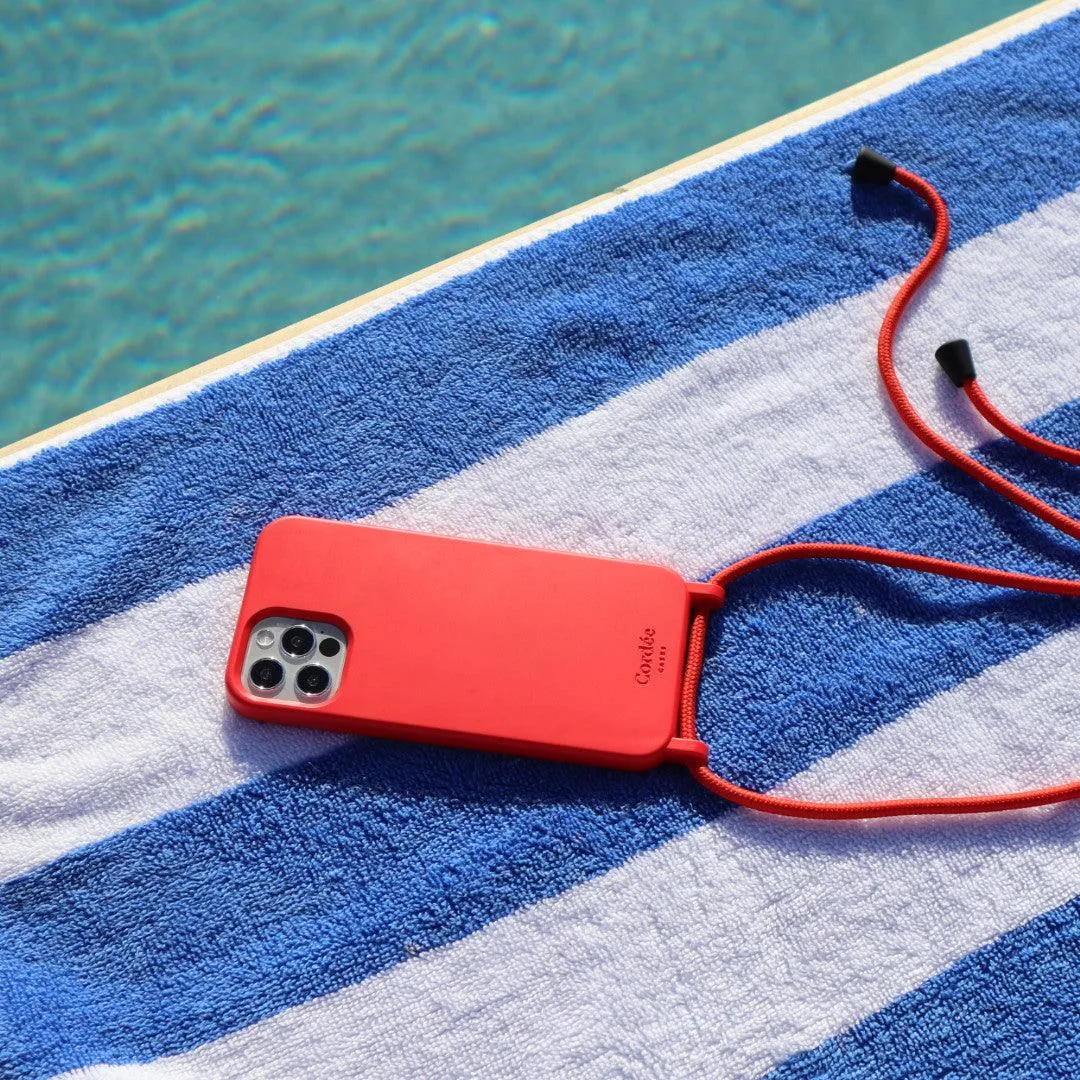 Minimal Phone Strap Red